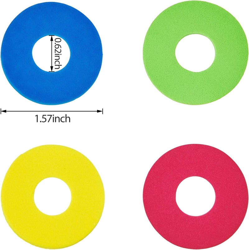 Foam Disc Shooter Toy for Remote Control Robot - 120 Pieces