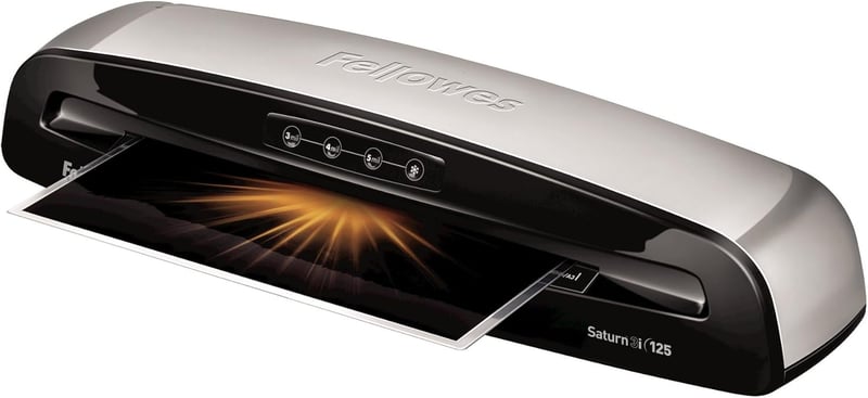 Fellowes Saturn 3i Thermal Laminator with Pouch Kit, 12.5