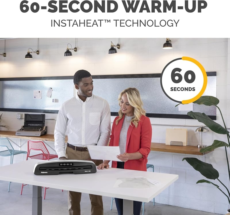 Fellowes Saturn 3i Thermal Laminator with Pouch Kit, 12.5