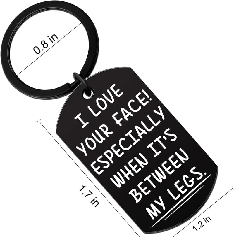 Funny Keychain for Him – Father's Day & Birthday Gift