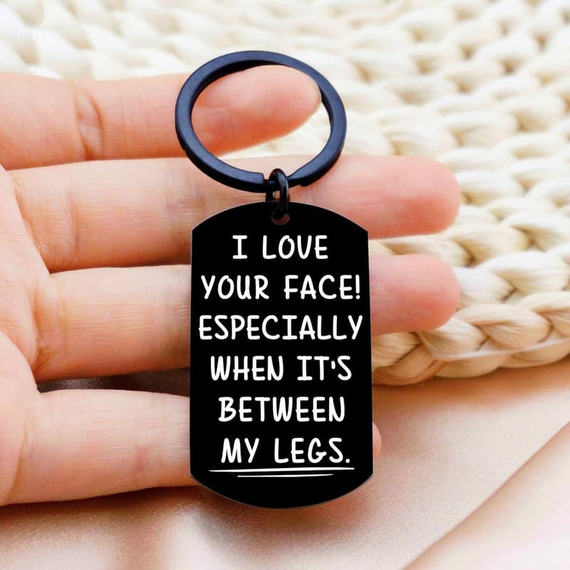 Funny Keychain for Him – Father's Day & Birthday Gift