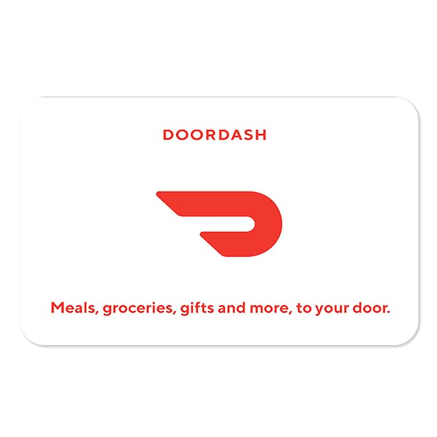 DoorDash eGift Card - Perfect Gift for Food Lovers