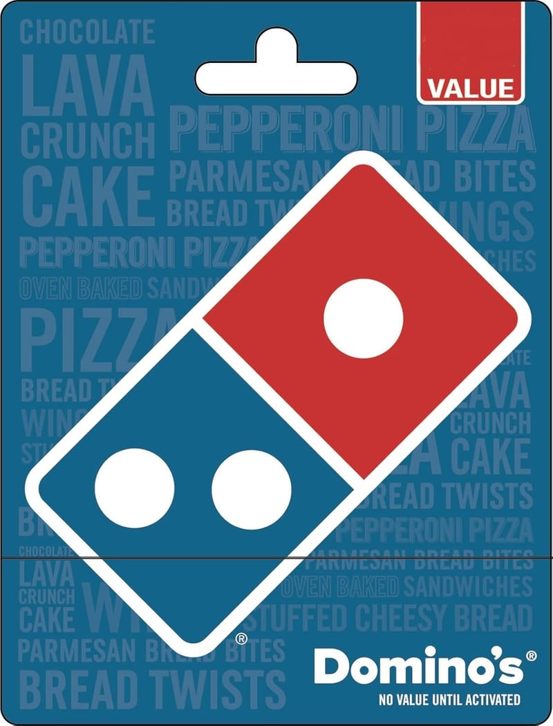 Domino's Pizza Gift Card for Food Lovers
