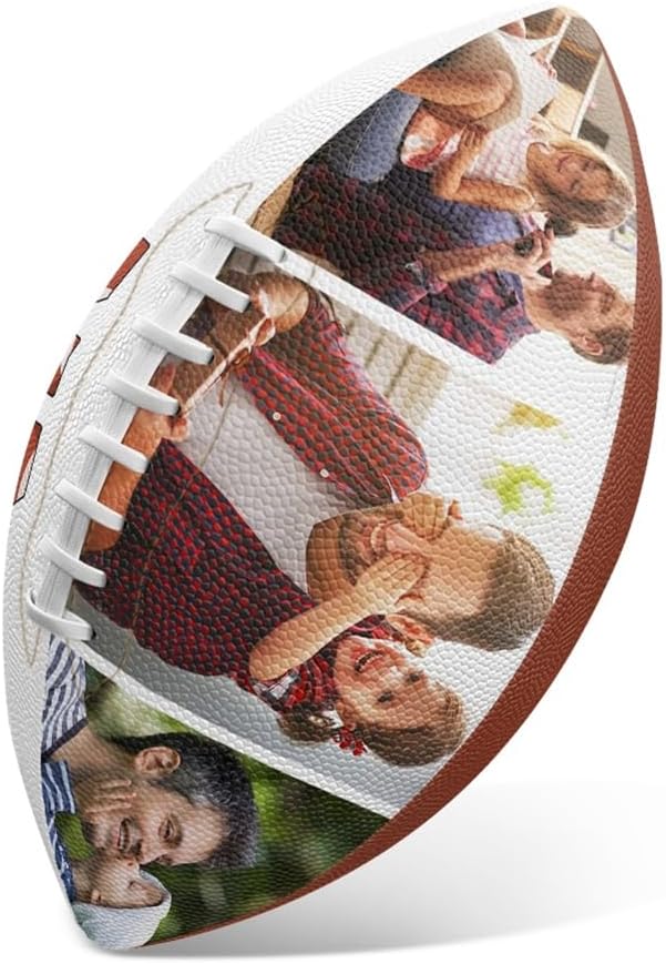 Personalized Football Gift for Dad - Custom Photo for Father's Day