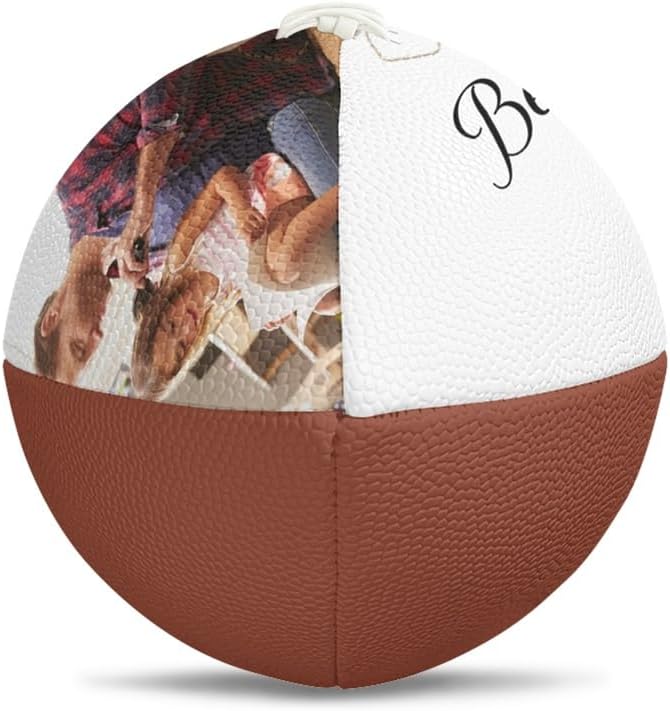 Personalized Football Gift for Dad - Custom Photo for Father's Day