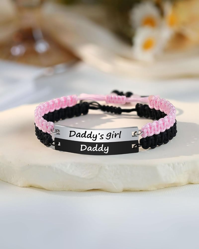 Father-Daughter Matching Bracelets - Gifts for Dad