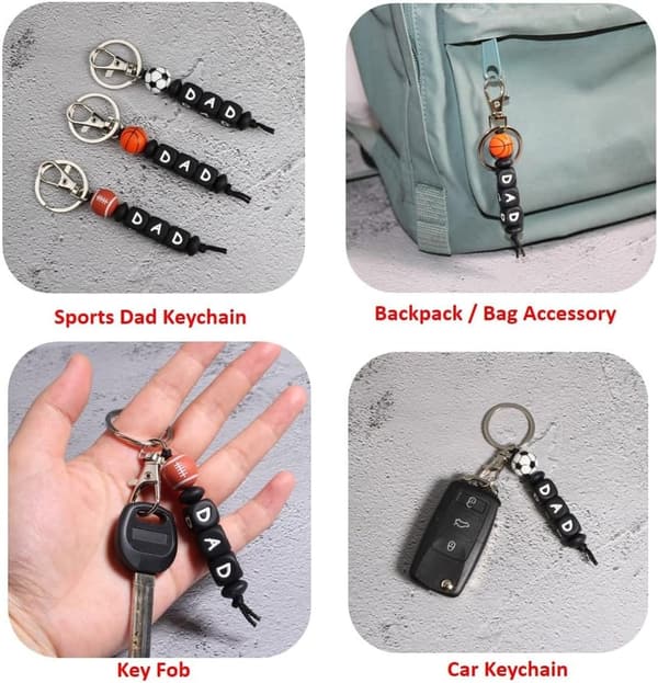 Father's Day Keychain Gift for Parents from Kids