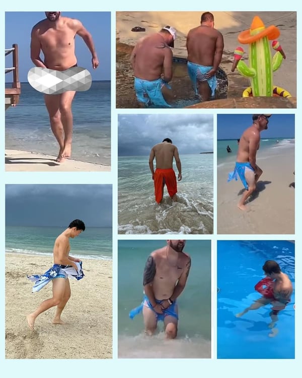 Dissolving Swim Trunks Prank for Bachelor Party