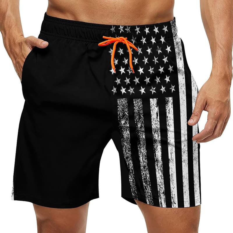 Funny Men's Dissolving Swim Trunks - Prank Gift for Beach Parties