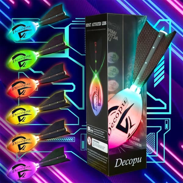 Glow-in-the-Dark Rechargeable Football for Boys 6-15 Years
