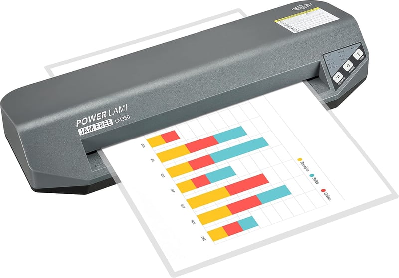 Heavy Duty 13-Inch Thermal Laminator for Office & School