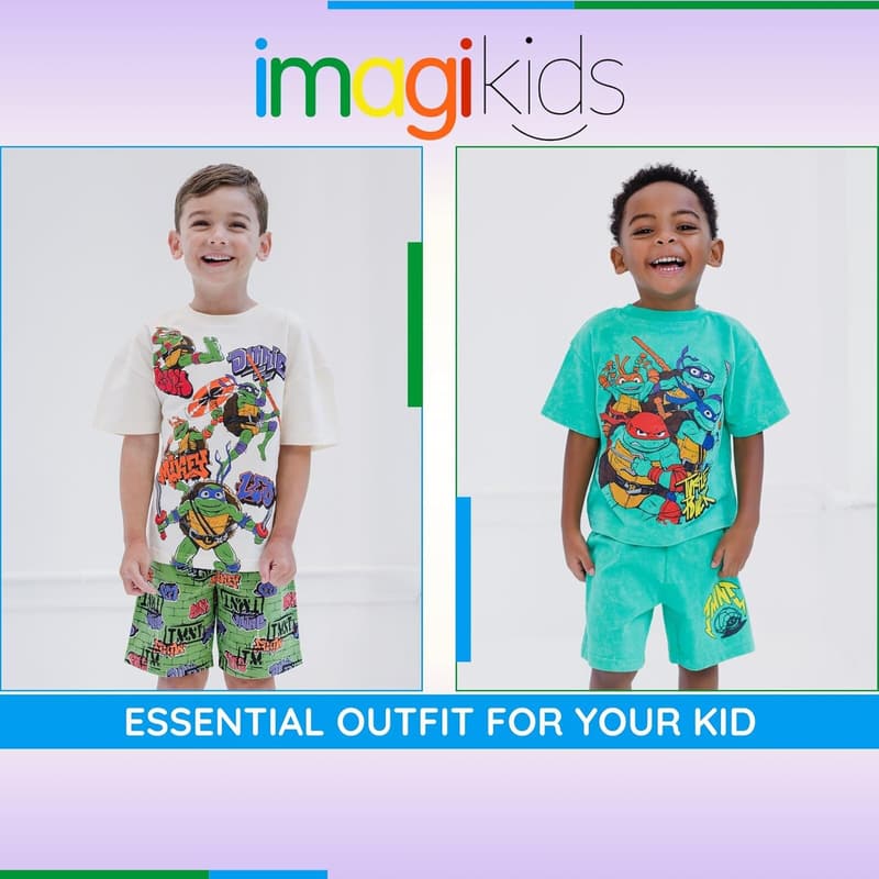 Teenage Mutant Ninja Turtles Toddler Outfit Set (2T-10/12)