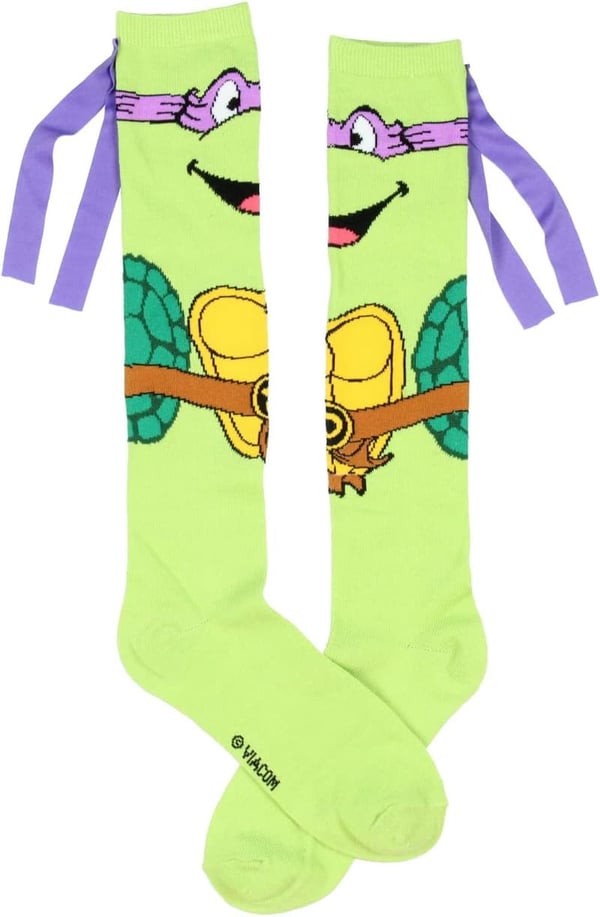 Teenage Mutant Ninja Turtles Character Knee High Socks