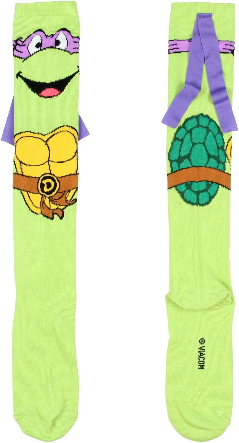 Teenage Mutant Ninja Turtles Character Knee High Socks