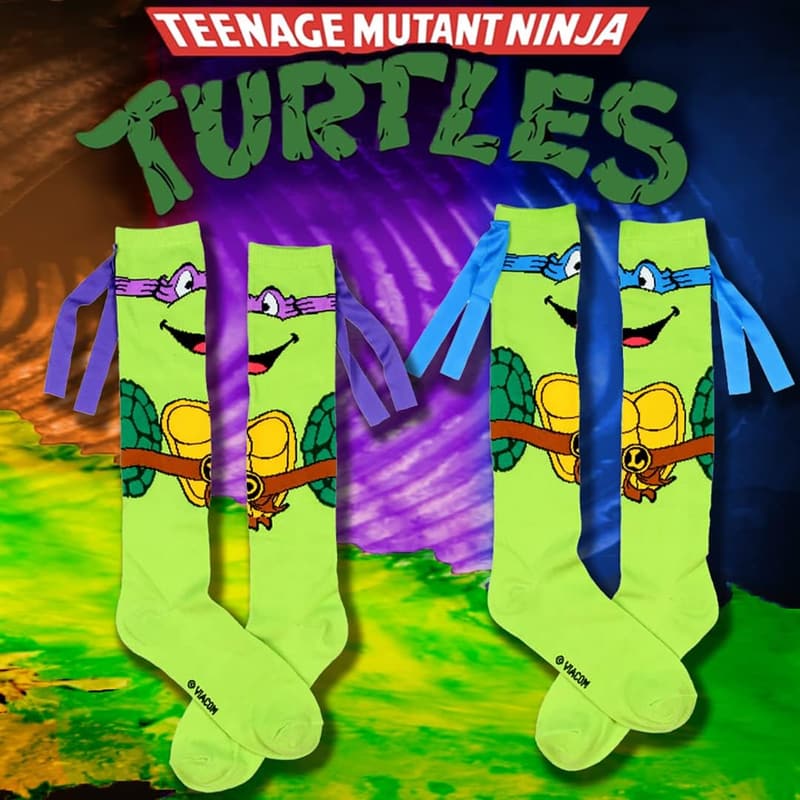 Teenage Mutant Ninja Turtles Character Knee High Socks