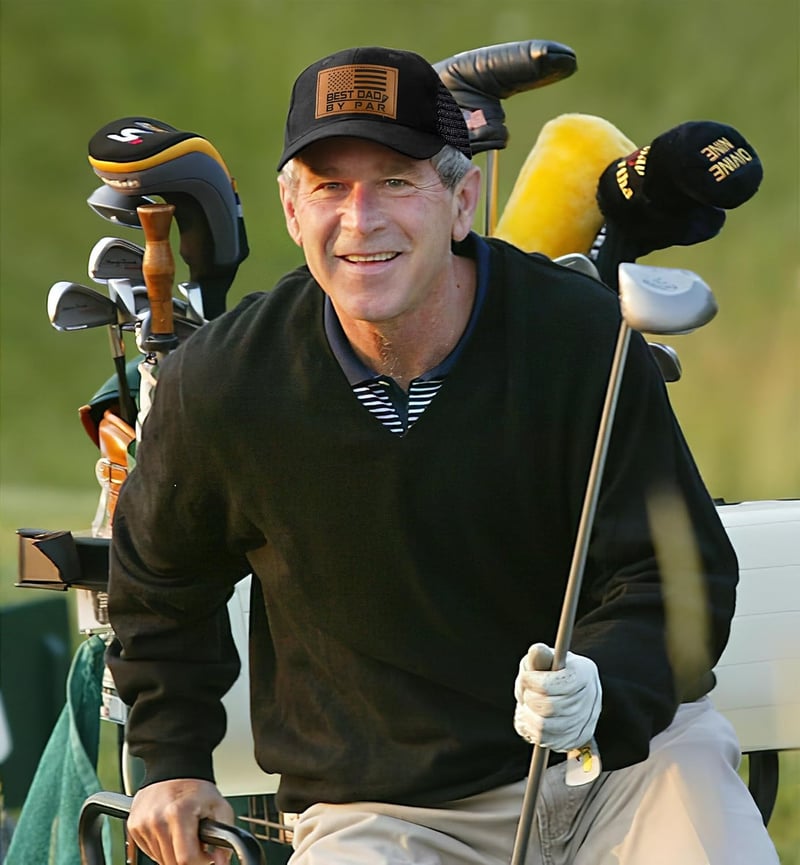 Father's Day Golf Gift: Funny Adjustable Cotton Hat for Dad