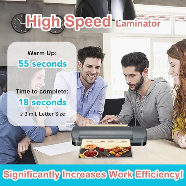 Commercial Thermal Laminator, 13-Inch, 40 Inches/Minute