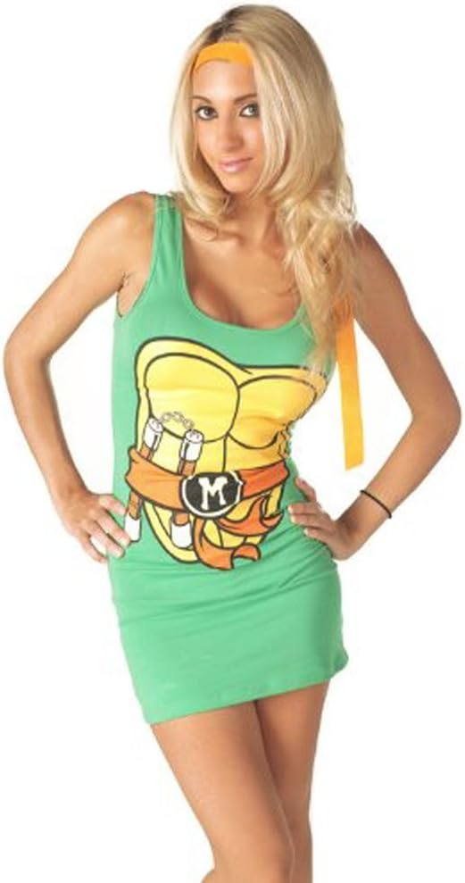 TMNT Women's Halloween Costume Tank Dress