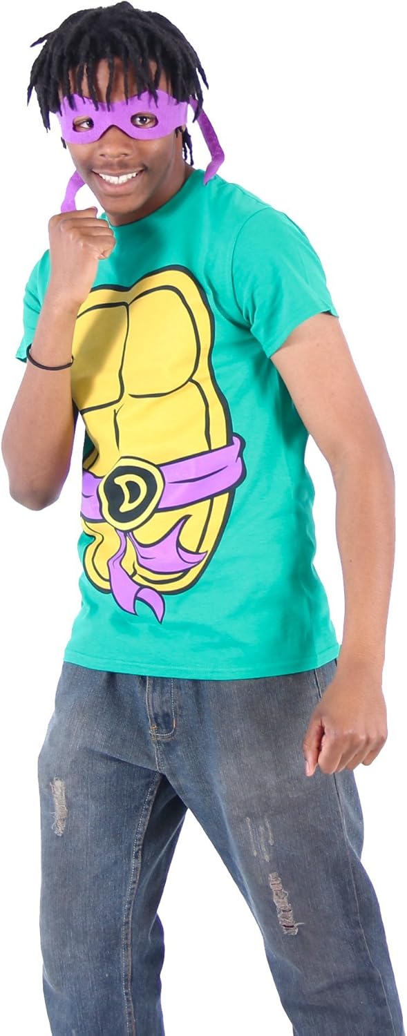 Teenage Mutant Ninja Turtles T-Shirt with Eye Mask for Kids