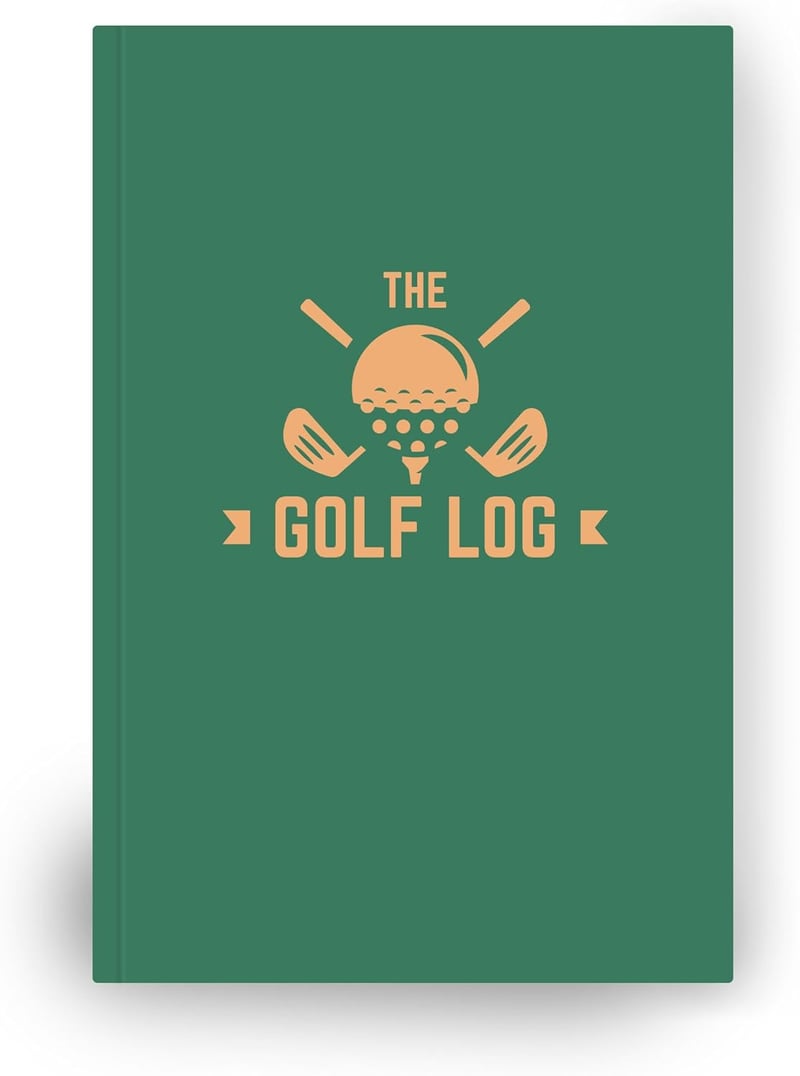 Golf Log Notebook - Track 50 Rounds, Yardage & Terminology