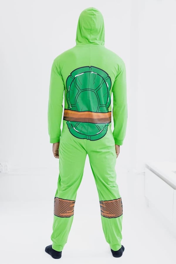 Teenage Mutant Ninja Turtles Zip-Up Cosplay Costume & Masks