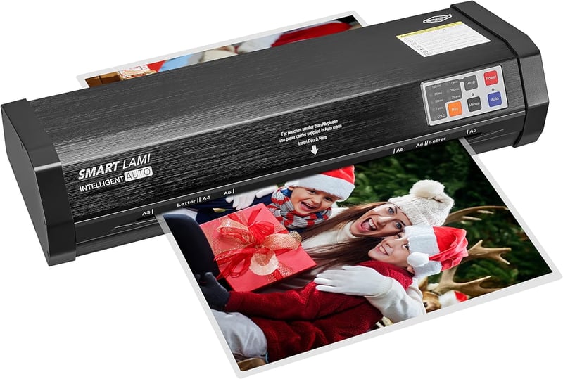 Heavy-Duty Thermal Laminator, 13-inch, 50-Second Warm-up