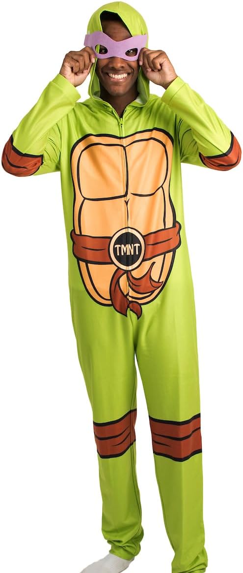 TMNT Hooded Cosplay Union Suit for Fans