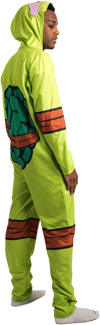 TMNT Hooded Cosplay Union Suit for Fans