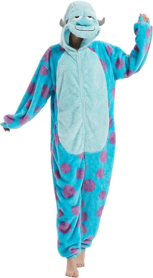 Halloween Animal Onesie Pajamas for Adults - Unisex Sleepwear