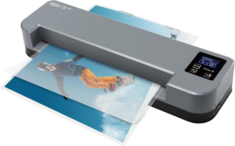 Commercial Laminator Machine for Office & School, 13-inch