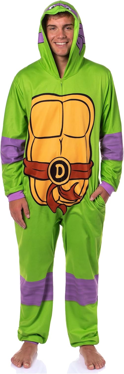 Teenage Mutant Ninja Turtles Adult Hooded Pajama Costume