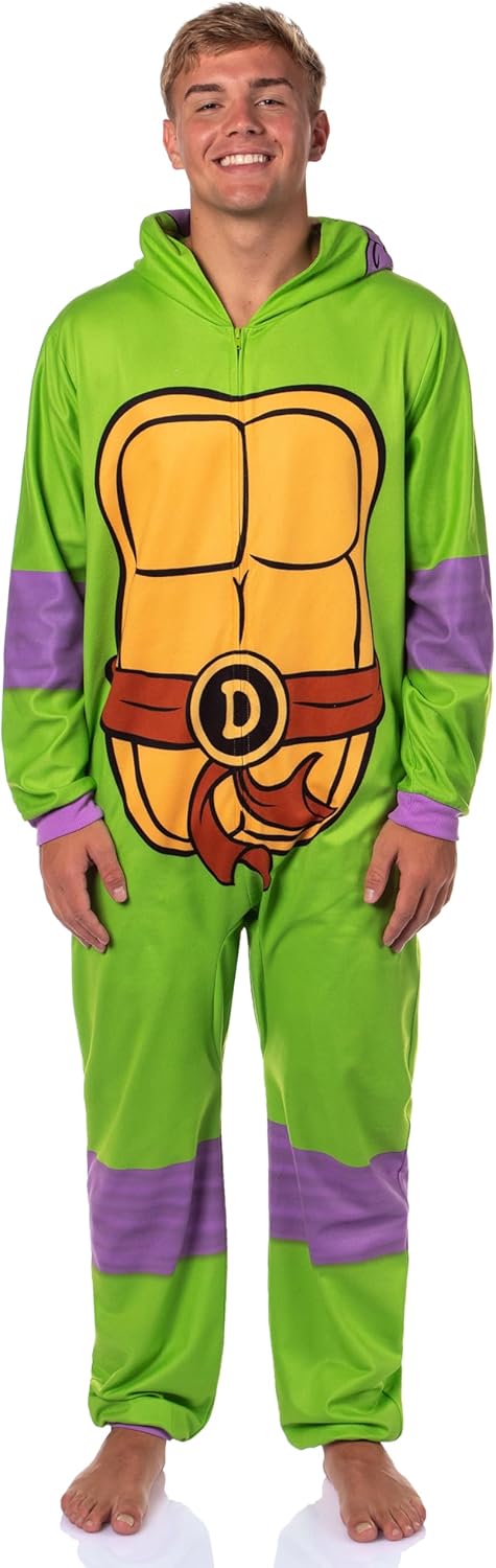 Teenage Mutant Ninja Turtles Adult Hooded Pajama Costume