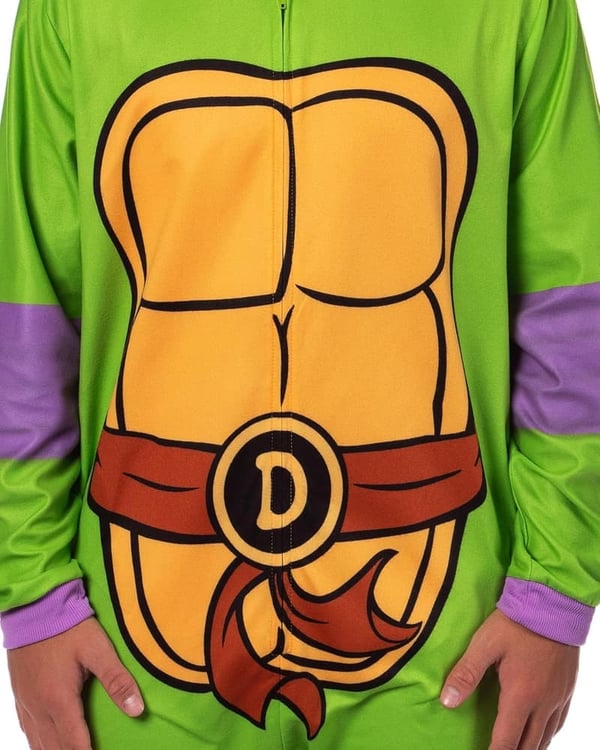 Teenage Mutant Ninja Turtles Adult Hooded Pajama Costume