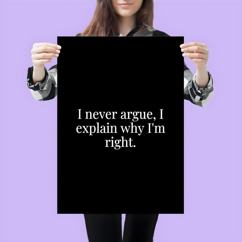 Funny Office Decor Poster - 