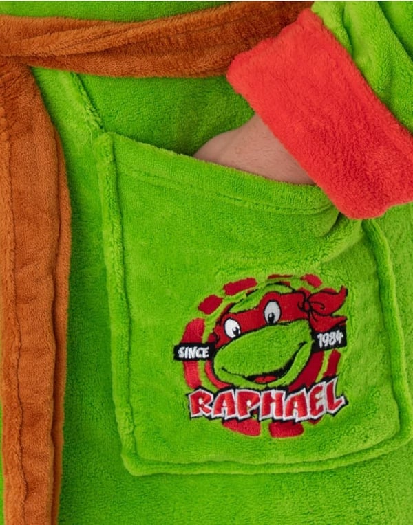 Teenage Mutant Ninja Turtles Hooded Bathrobe for Men
