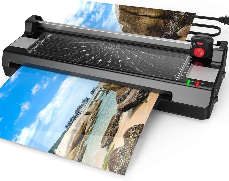 Thermal & Cold Laminator Machine with Pouches for Home Office