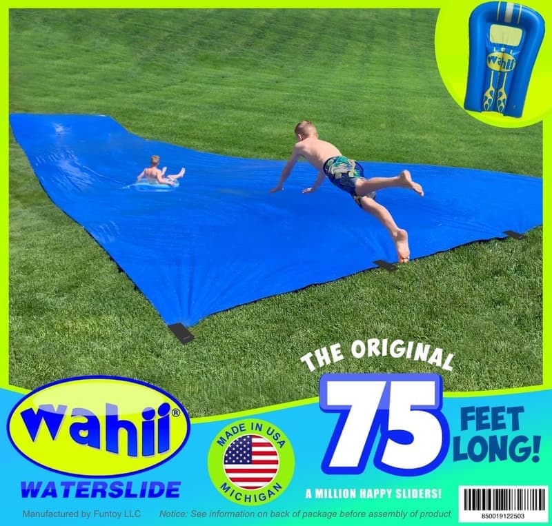 Giant Inflatable Backyard Water Slide for Family Fun