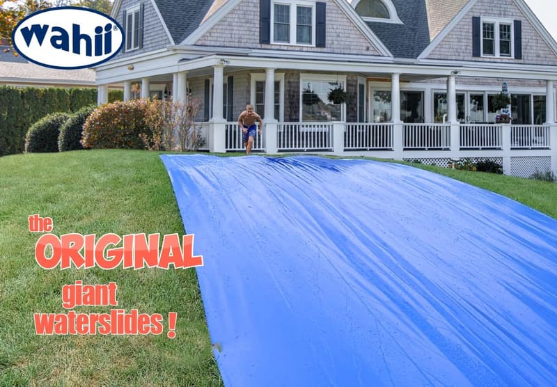 Giant Inflatable Backyard Water Slide for Family Fun