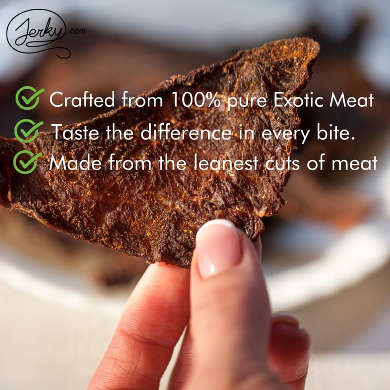 Exotic Jerky Gift Set for Men - 8 Assorted Flavors