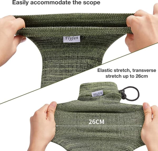 Silicone-Treated Gun Socks for Rifle Storage (4 Pack)
