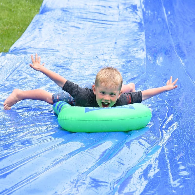 Giant Slip and Slide for Backyard Water Play - Heavy Duty Inflatable
