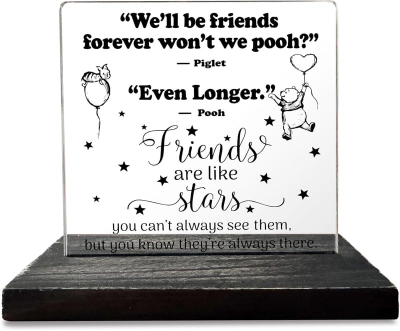 Long Distance Friendship Decorative Signs Gift