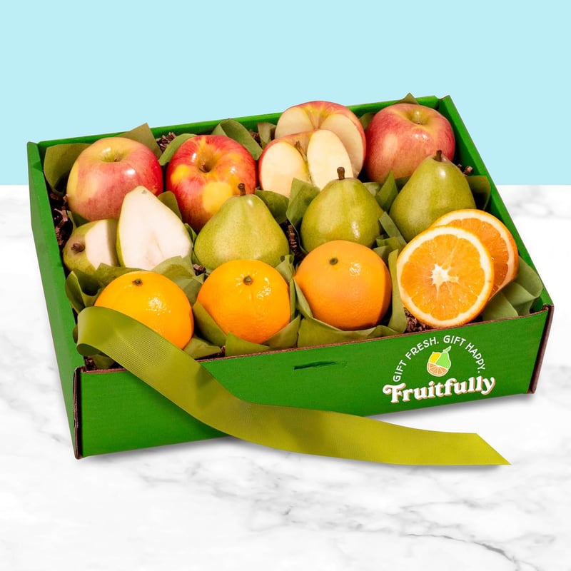 Fruitful Trio Grande Gift Basket