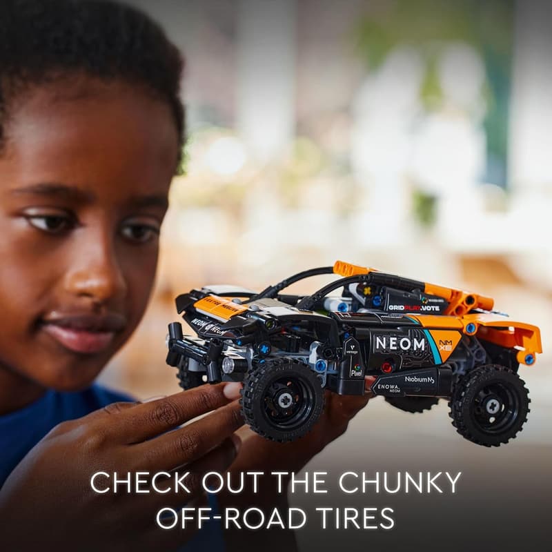 LEGO Technic McLaren Extreme E Off-Road Race Car Toy for Kids