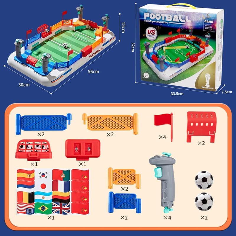 Birthday Gift Mini Foosball Table Game for Kids (Ages 3-12)