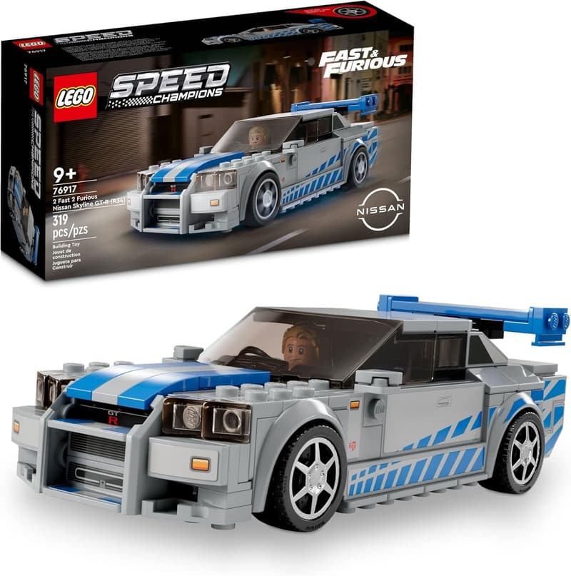 LEGO Speed Champions Nissan Skyline GT-R Race Car Model Kit