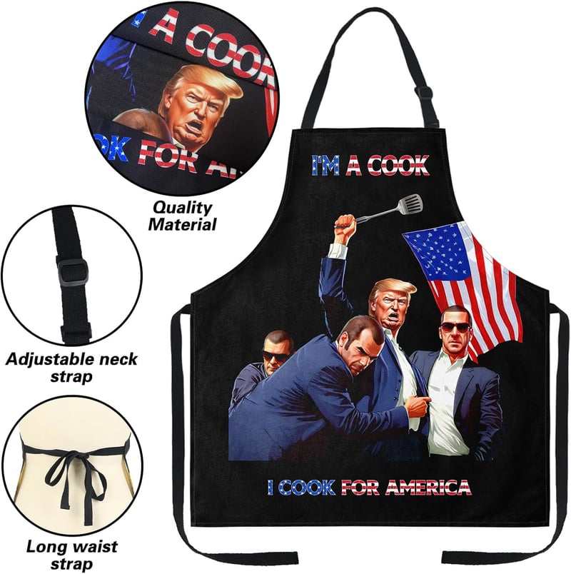 Funny BBQ Apron for Men - Gag Gift for Christmas