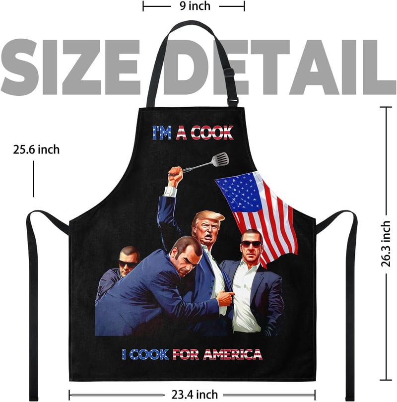 Funny BBQ Apron for Men - Gag Gift for Christmas