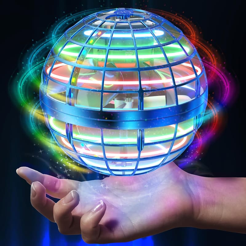 Outdoor Hover Ball Toy for Kids, Ages 6+, Cool Galactic Fidget Spinner