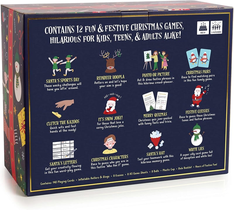 12 Hilarious Holiday Games for Family Fun